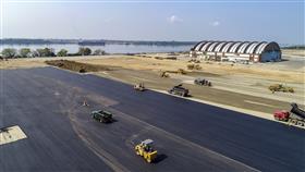 Haines & Kibblehouse, Inc.: While site work continues at the Southport Project, a paving crew beings paving base.