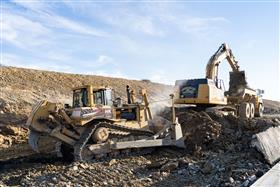 Lehigh Valley Division: Multiple pieces of equipment work along I78. 