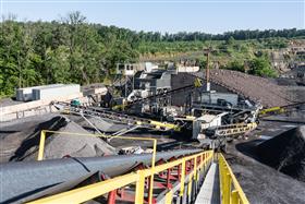 Douglassville Quarry: Part of Douglassville Quarry's crushing plant.