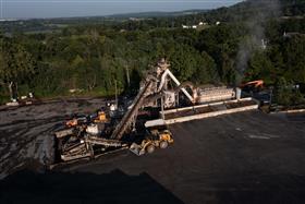 Warren Asphalt: An overhead view of the Warren Asphalt Plant.